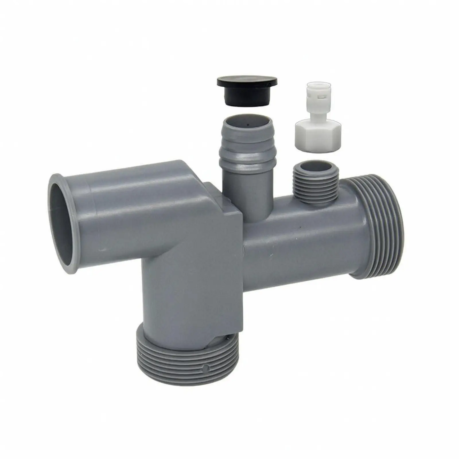 Garbage Disposal Drain Tee | Purified-Water Interface, Drain Tee with Anti-Backflow Structure