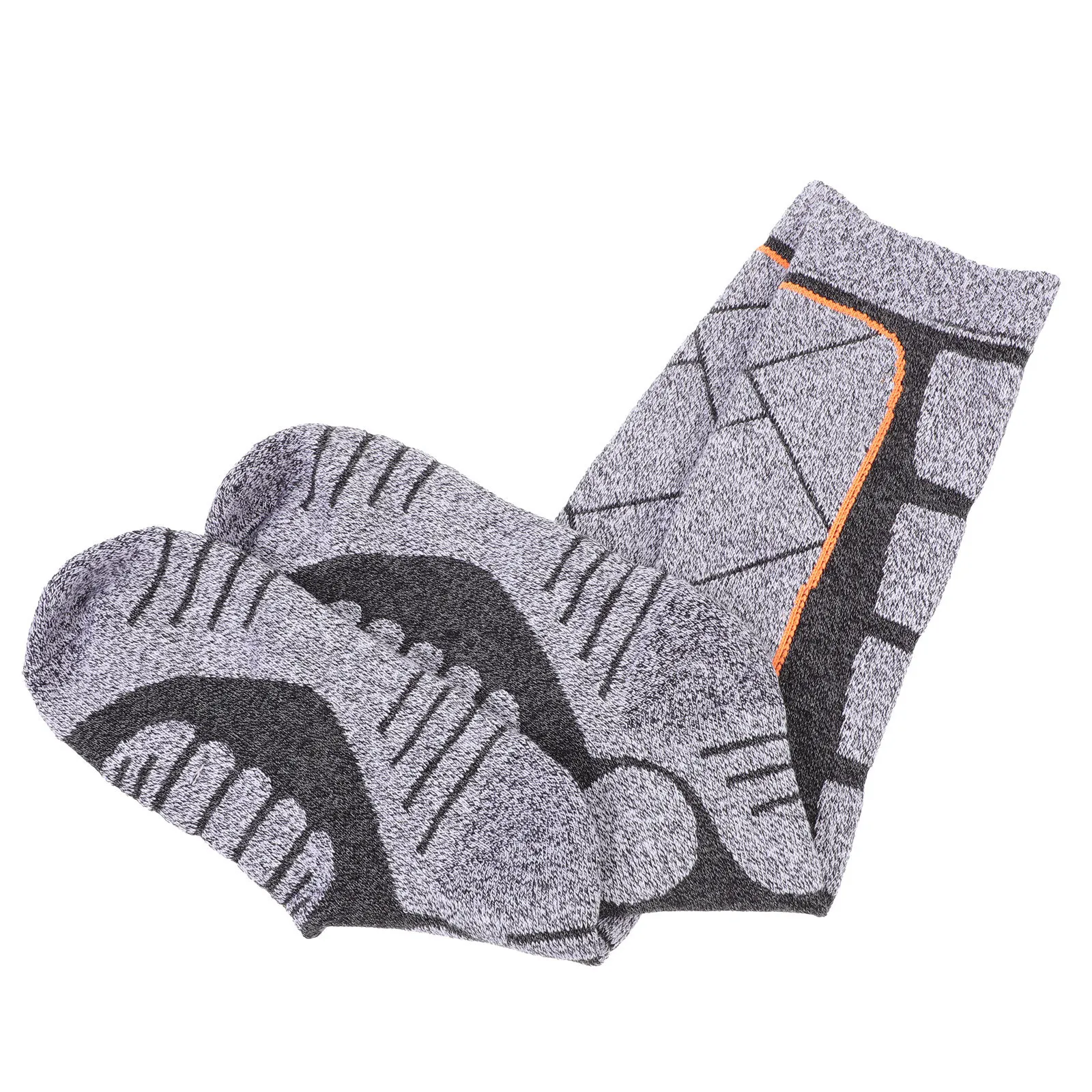 

1Pair Thickened Mountaineering Socks Warm Skiing Stockings Outdoor Winter Hiking Cotton Sports Socks Non Slip Breathable Sports