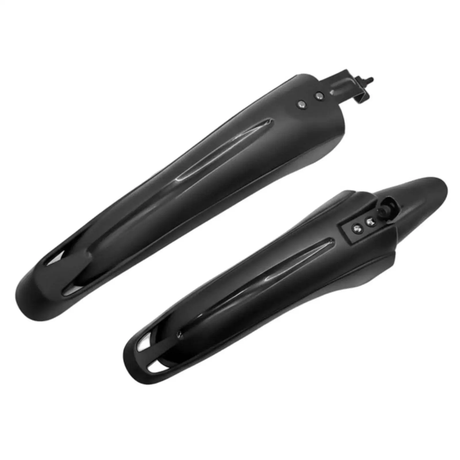 Adjustable MTB Mudguard Bicycle Front Rear Fender Kit Flexible PP Plastic Splash Guard for 29er Gravel Bike Accessories