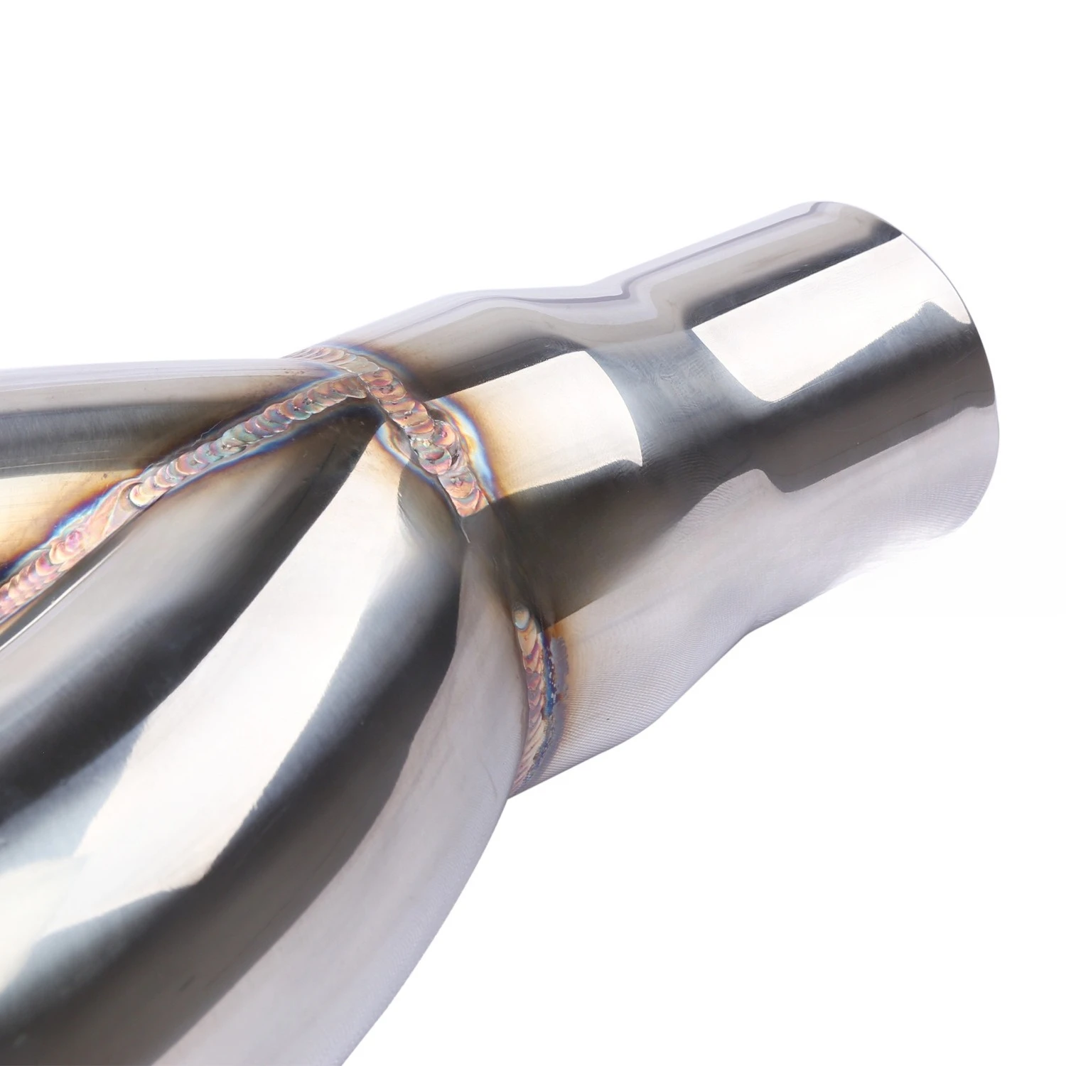 

Выхлопная труба из нержавеющей стали с двойным выпуском для автомобильных деталей 63-76 мм