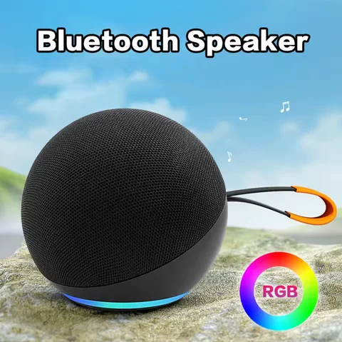 Bluetooth Speaker 5th Outdoor Wireless Bluetooth Generation Medium RGB Speaker Home Subwoofer