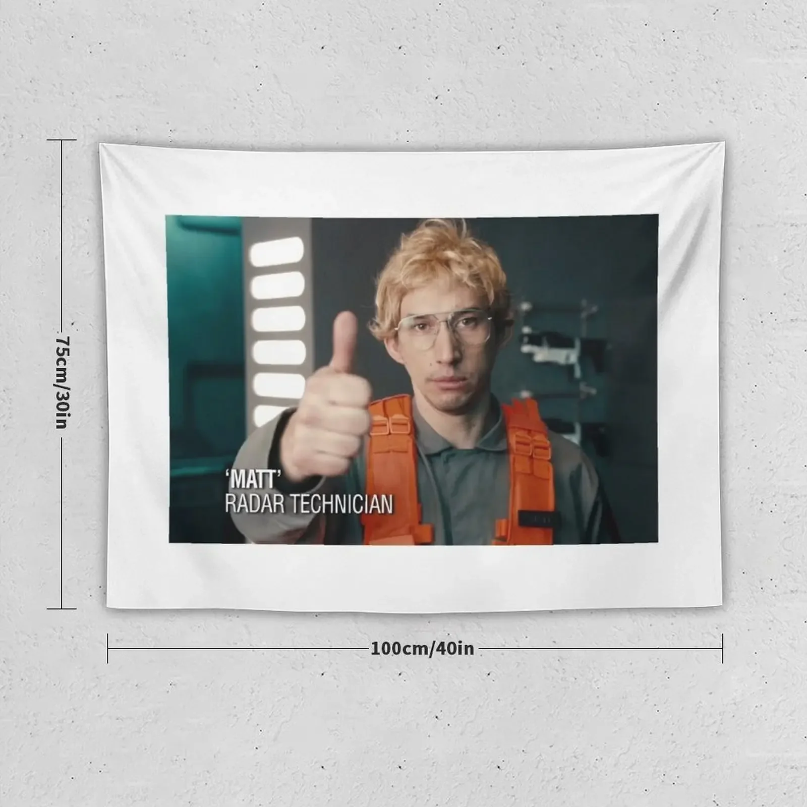 Matt the Radar Technician Tapestry House Decoration Room Decoration Accessories Tapestry