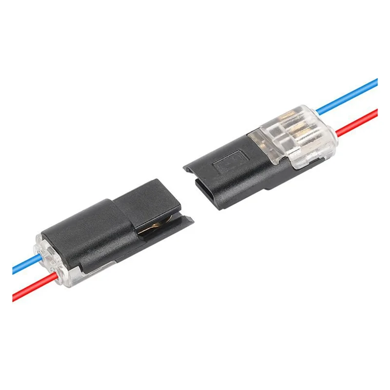 AT43-LED Wire Cable 2 Pin Plug Docking Automotive No Break Lines Electrical Connector Strip Terminal Connection