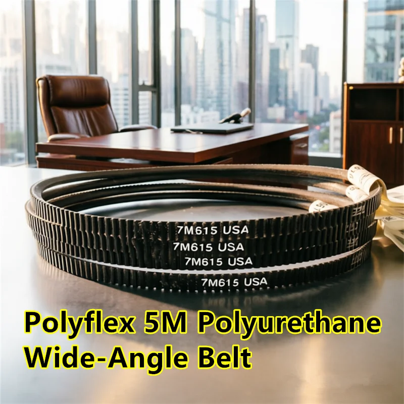 7M400~7M1850 Polyflex 7M Polyurethan-Weitwinkelriemen für: Werkzeugmaschinen, Holzbearbeitung, Werkzeuge, Schleifmaschinen, Kühltürme – Detail 5