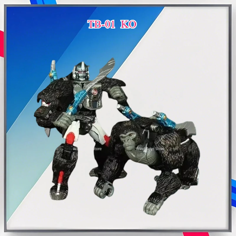 ألعاب التحول Beast TB01، قائد المملكة البدائية، الشمبانزي، الكابتن، نموذج لجسم الرسوم المتحركة، روبوت مشوه، #1
