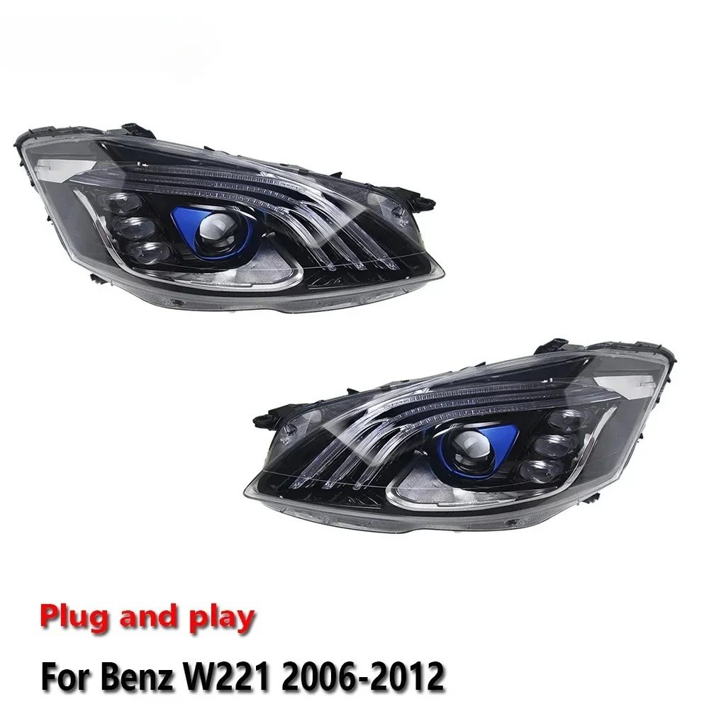 

Car LED Lamps Headlight Light Assemblies Lamps For Benz W221 2006-2012 Auto Fog DRL Brake Turn Signal Lamp Plug and Play