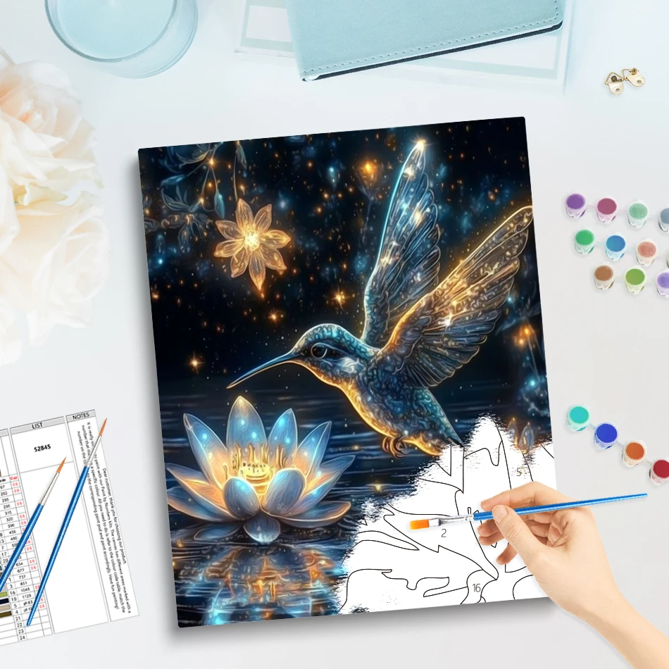 جاتيزتوري الطلاء بواسطة أرقام رسم قماش الحيوانات الاكريليك الفنون الحرف طقم الطلاء صور بواسطة أرقام اليدوى هدية لتقوم بها بنفسك مجموعة #3