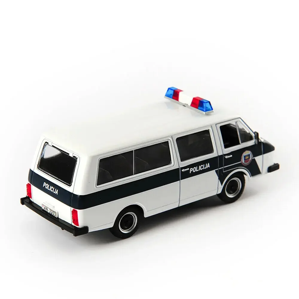 1/43 Alloy Diecast Model Collectible DeAGOSTINI RAF-22038 Polices Car Russian Raf Car Ambulance Vehicles for Gifts