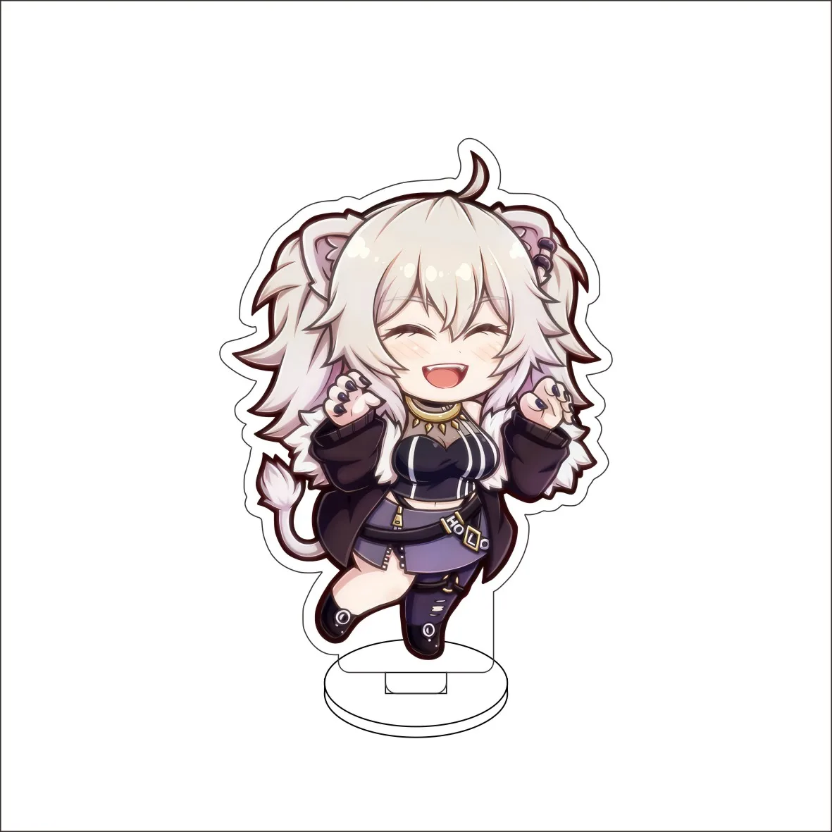 10CM Anime hololive Figure Stand Model Akai Haato/Kiryu Coco/AZKi/Robocosan  Cute Desk Decor Standing Sign Gifts view 3