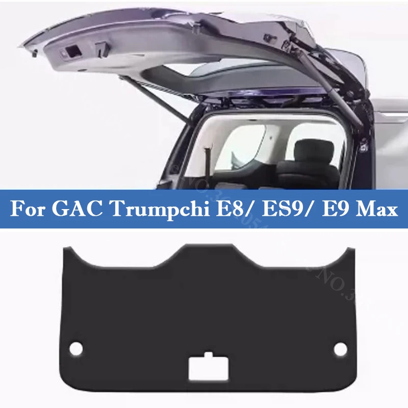 For GAC Trumpchi E8 ES9 E9 Max Car Tail Door Protective Sticker Auto Rear Trunk Protective Anti-kick Pad Interior Accessories