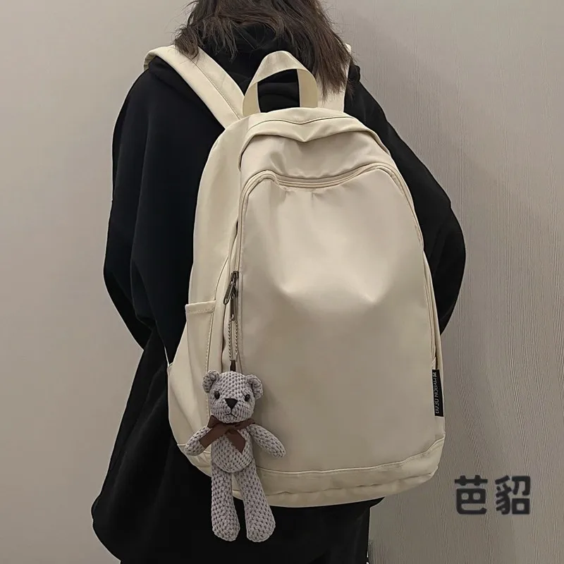 2026 Summer New Large Capacity Computer Backpack Unisex High School College Students Simple Match Bookbag Women's Fashionable...