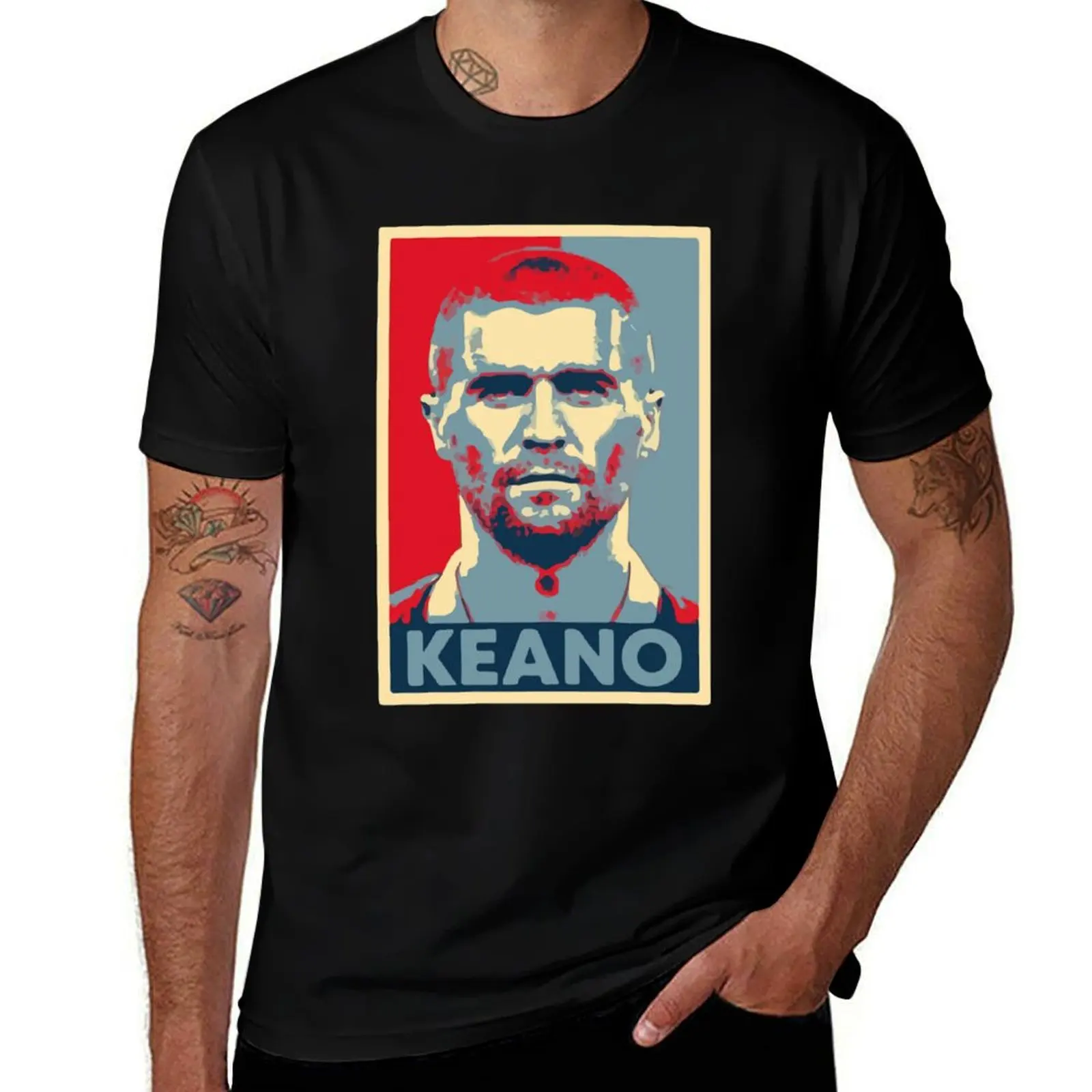 Roy Keane T-Shirt Comfortable Workout Short Sleeve Shirt T-Shirt