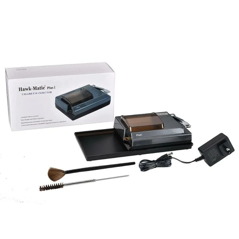 

HK-2 5.5mm 6.5mm 8mm Cigarette Rolling Machine with Cigarette Tray Automatic Tobacco Filling Maker Household Smoking Accessories