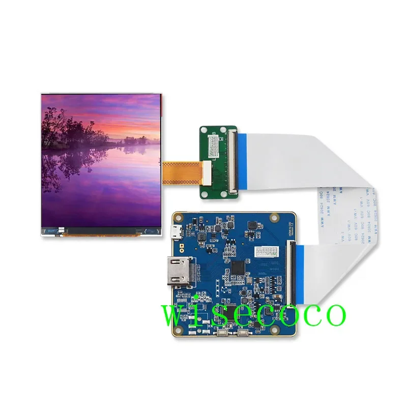 3.5 inch IPS 1440x1600 LPM035M407B LCD Screen Mipi  Controller Board Display For HMD VR AR DIY