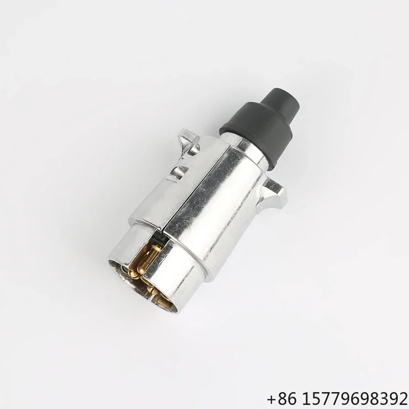 

Aluminum Style Automotive Connector 7-Pin Round Trailer Connector Plug