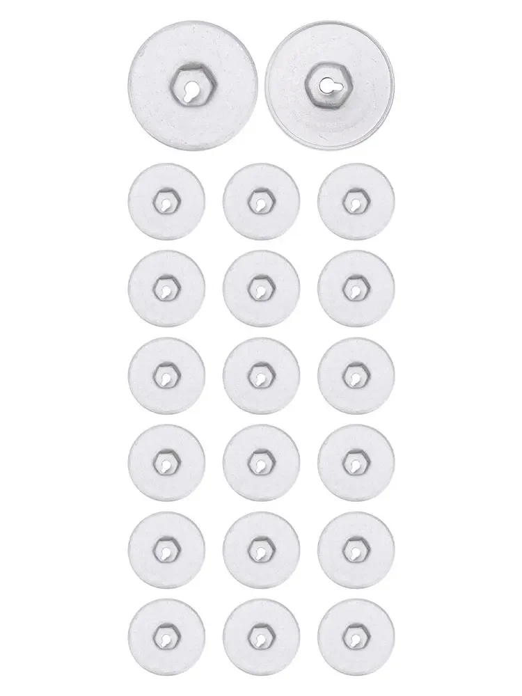 Metall mutter perfekte Ersatz mutter für BMW 1/3/ 5/6/Serie für Mini für Land Rover Silber Automobile Teile