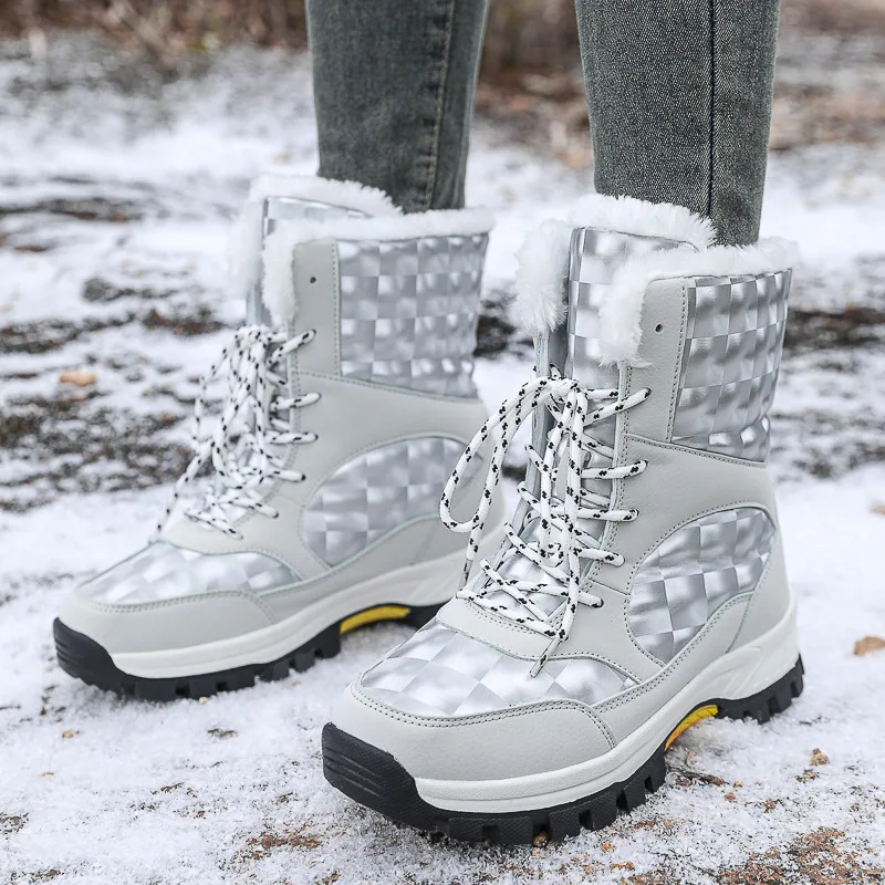 2024 Winter Boots Women Warm Snow Boots Shoes Women Botas Mujer Platform