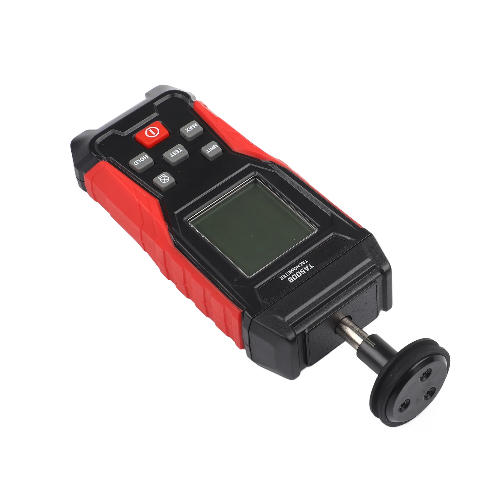 Tachometer TA500B for Industrial Grade Use Measures Rotational Speed up to 19999 RPM with Easy to Read Display
