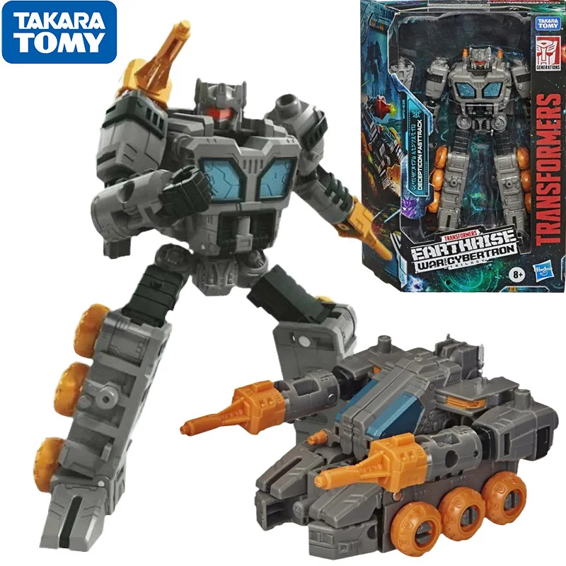 Hasbro Transformers Earthrise War on Cybertron Fasttrack Deluxe Robot Anime Figure Action Model Collectible Toys Gift