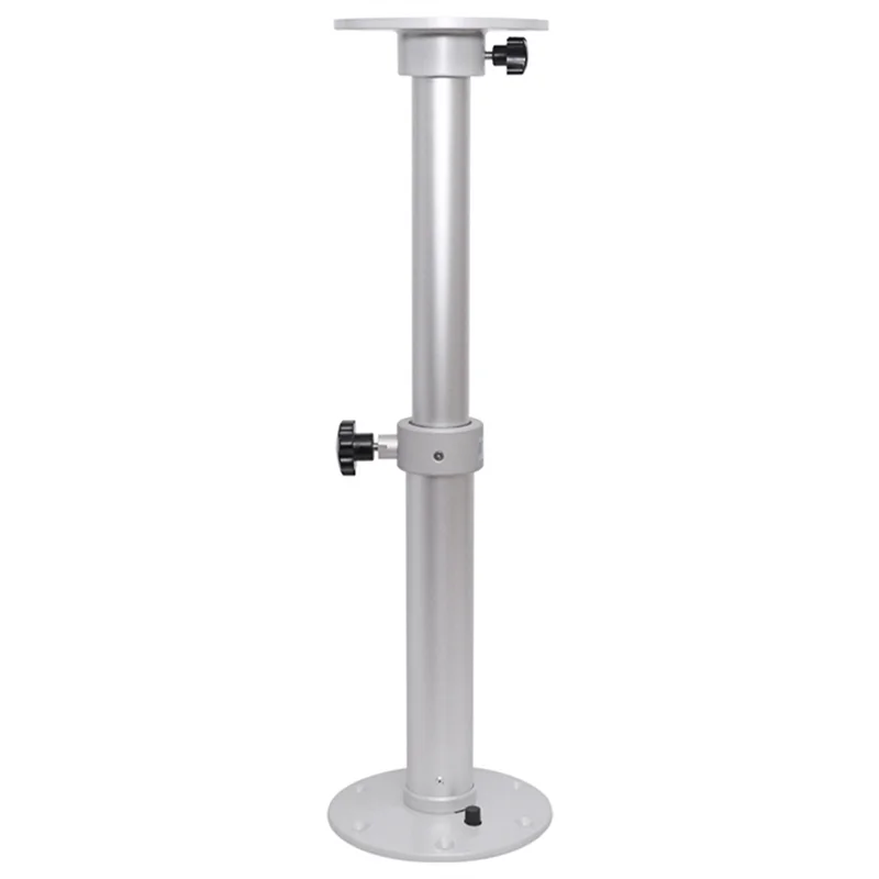 

AM-Removable Lifting Table Leg Aluminum Alloy Table Base For RV Boat Yacht Silver White