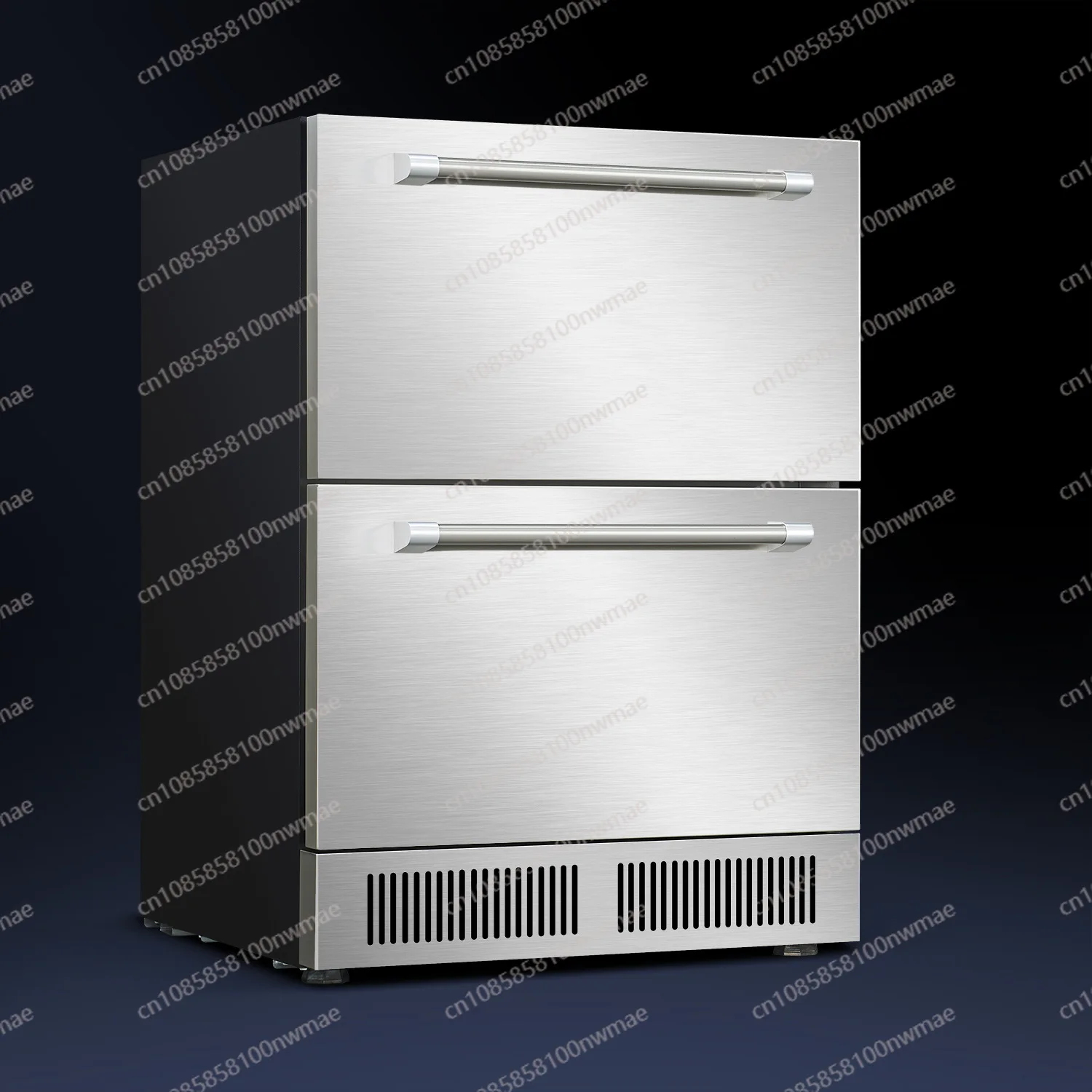 Drawer Stainless steel beverage cabinet Fresh-keeping cabinet Refrigerated cabinet