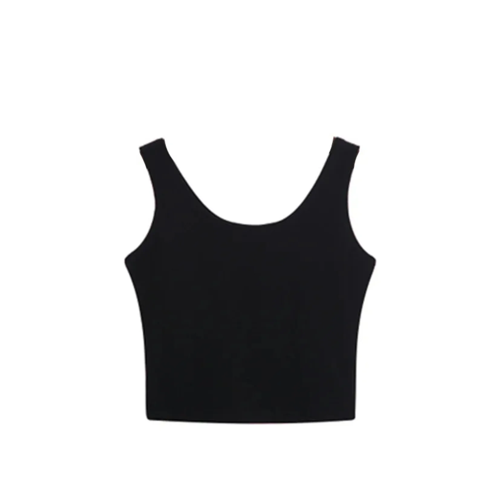 A Small Halter Vest for Women Short Yoga Exercise with A Sleeveless Sexy Slim Top Yoga  Ropa Deportiva Mujer