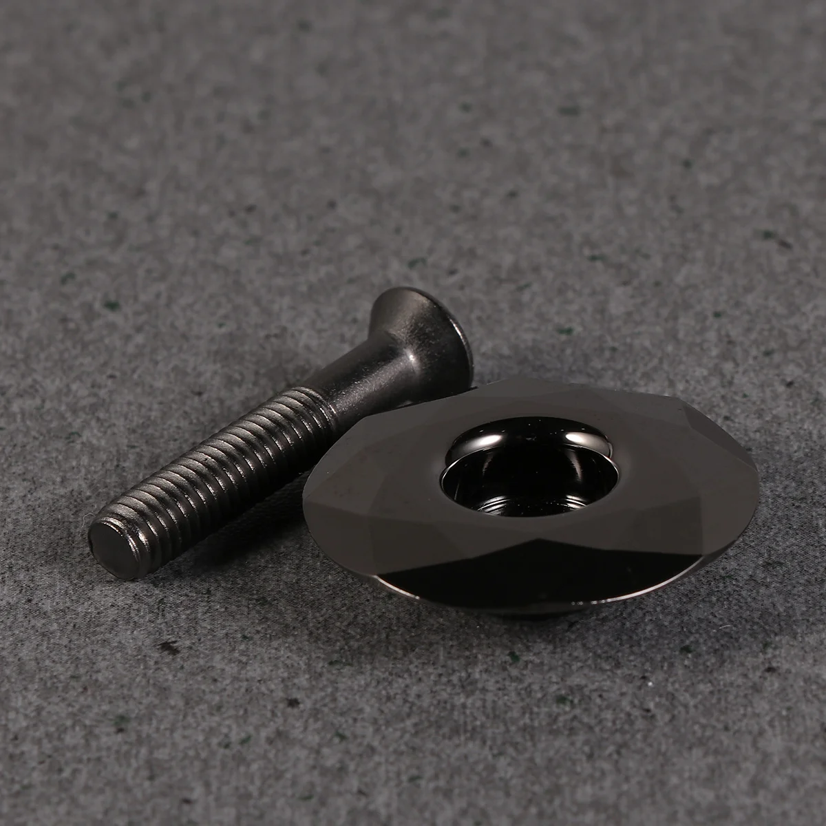 

Bike Headset Cap Aluminium Alloy 28.6Mm For Front Forks Mountain Road Bicycle Upgrade Accessories Titanium Color