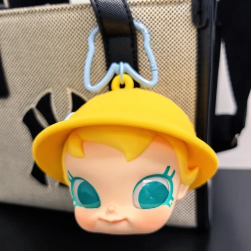 

Authentic POPMART Baby Molly Cat Fun Series Earphone Case Keychain Silicone Trendy Collectible Daily Carry Gift For Toy Lovers