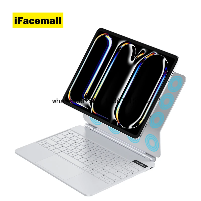 

Magnetic Suspension Keyboard for iPad 10.9inch Blue Tooth Keyboard Case 10th Generation Touch Wireless Tablet Case Cover 2022