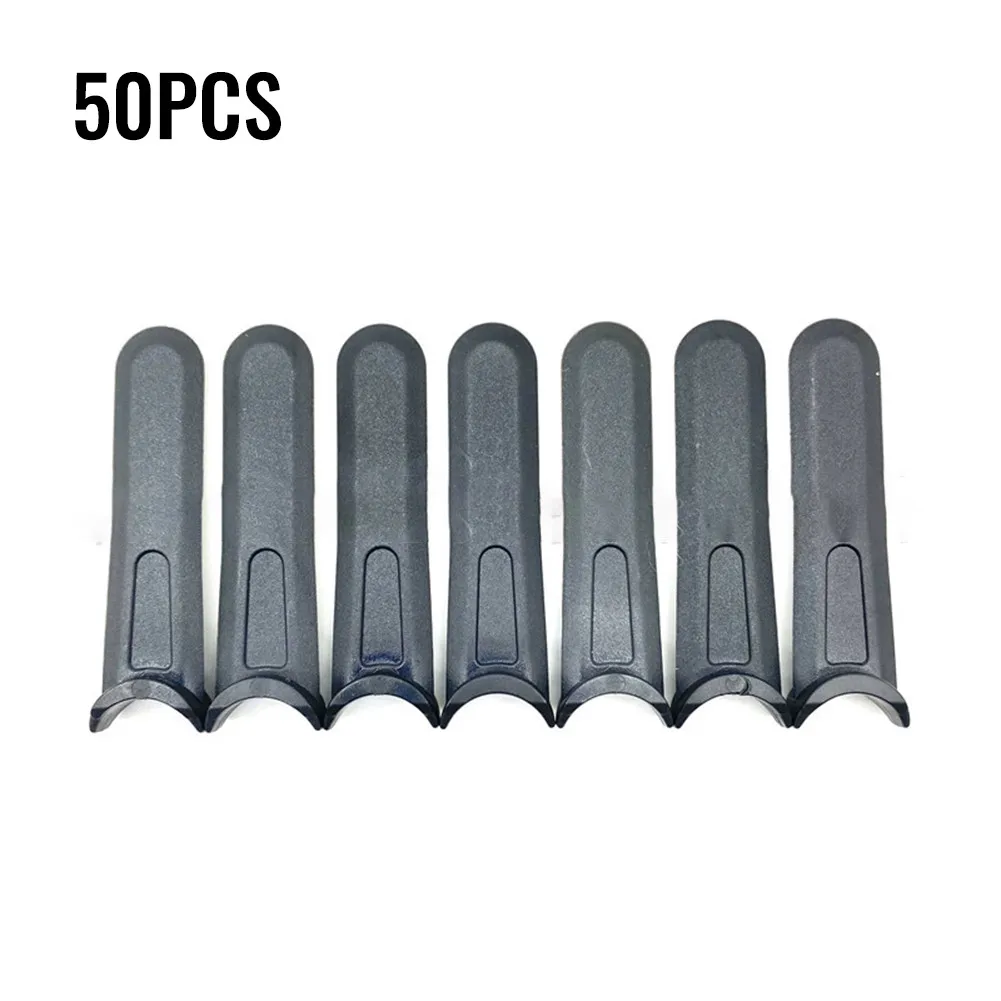 Hot Plastic Mower Blades 50x Cutting Blades Part Plastic For FLYMO HOVERVAC HOVER VAC Grass Trimmer Mower Blades