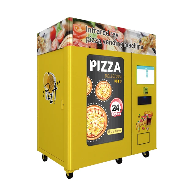 Customized Brand New Auto Pizza Maker Vending Machines Low Price CE Certified Pizza Vending Machine for Fast Food