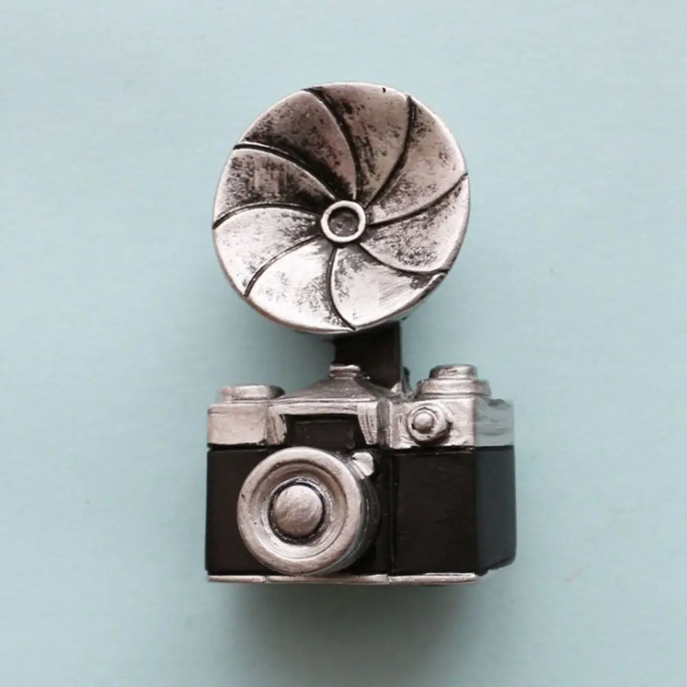 

Decoration Household Sewing Machine Phonograph Fridge Magnets Message Post Refrigerator Magnetic Stickers Refrigerator Sticker