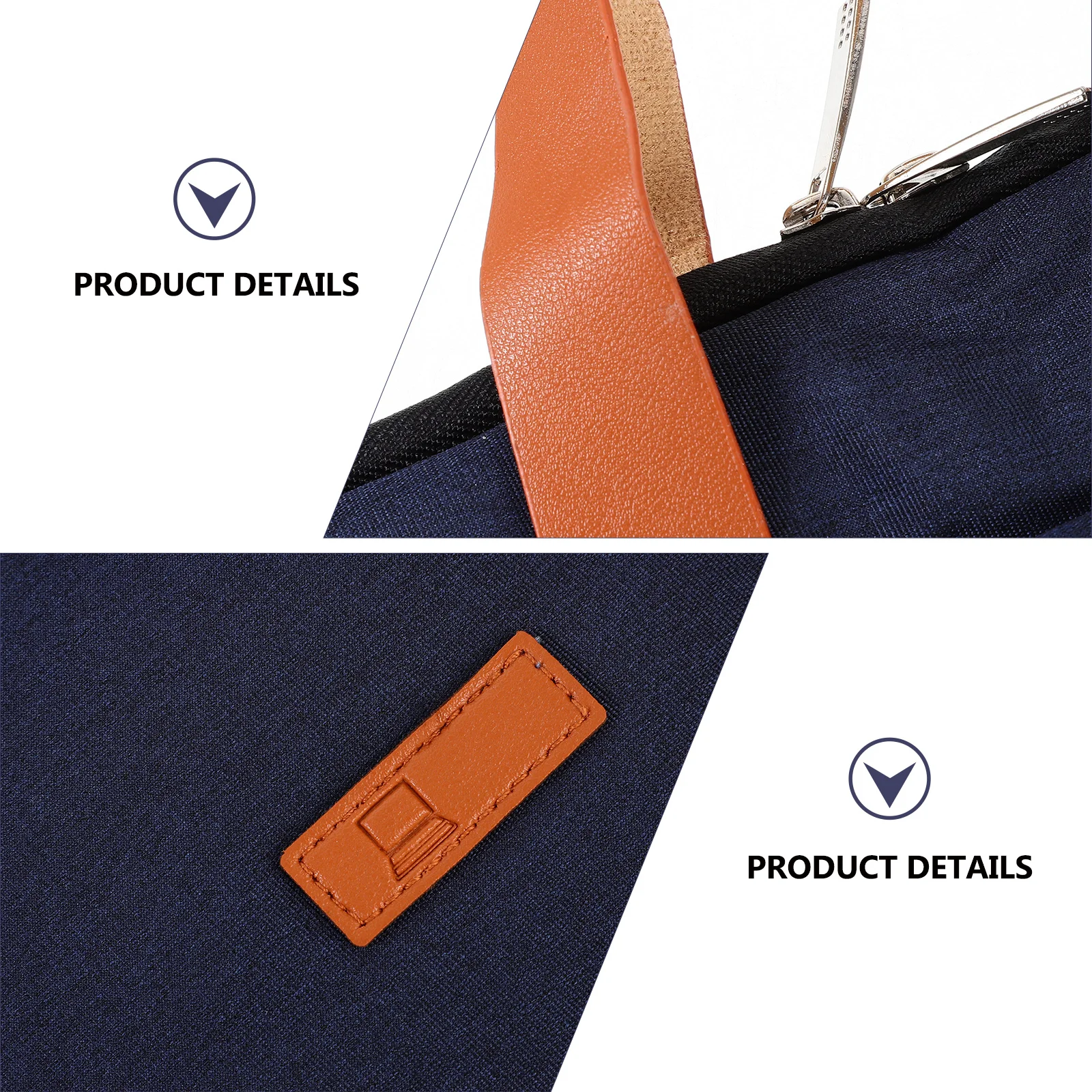 

15.6 Inch Laptop Bag Lightweight Wear-Resistant Pc Organizer Case Portable Computer Carry Pouch For Travel Work Student