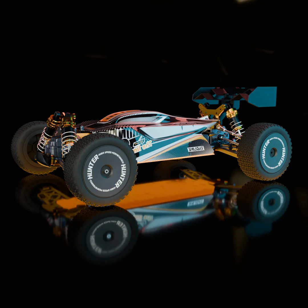 Coche de Control remoto 4wd sin escobillas a escala completa, 1/14, 2,4g, vehículo todoterreno de alta velocidad, coche de deriva, modelo de simulación, juguete, regalo de vacaciones