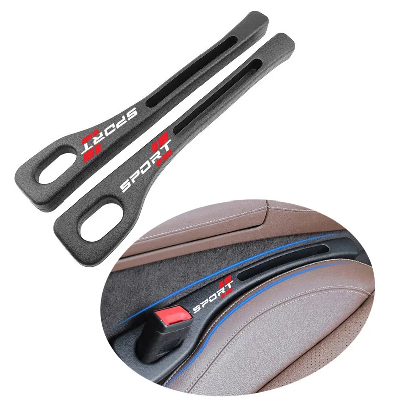 Image of 2 stücke Auto Sitz Lücke Füllstoff Seite Naht Stecker Streifen Styling Sitz Lücke Anti-drop Füllung Streifen Tragbare Innen decor Auto Zubehör
