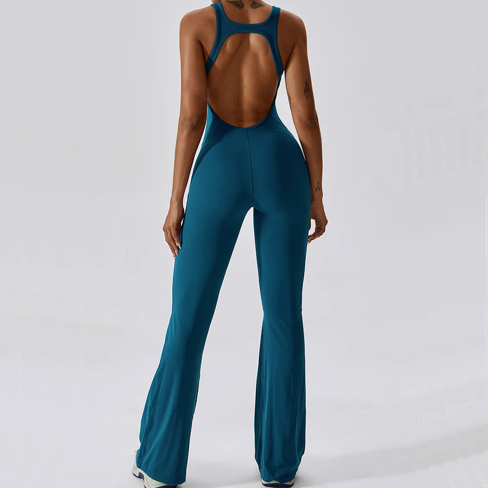 Women Training Yoga Suit Sportswear Gym Set Women 1 Pcs Sports Jumpsuit Fitness Rompers Stretch Female Push Up Workout Bodysuits