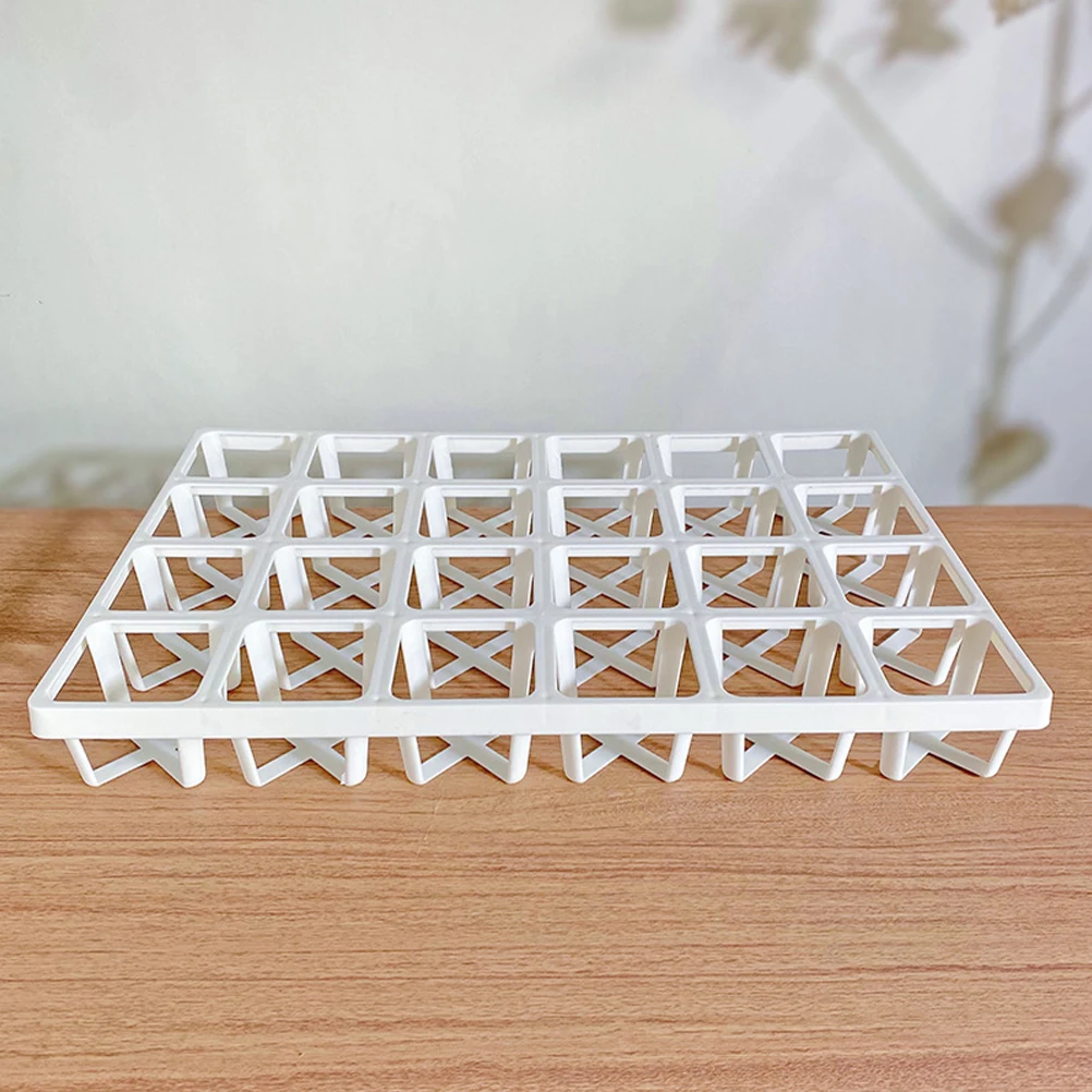 

3pcs Nursery Pot Bracket Vientiane Basin Plant Growing Boxes Germination Tray Racks Lightweight Drought Resistant Breathing