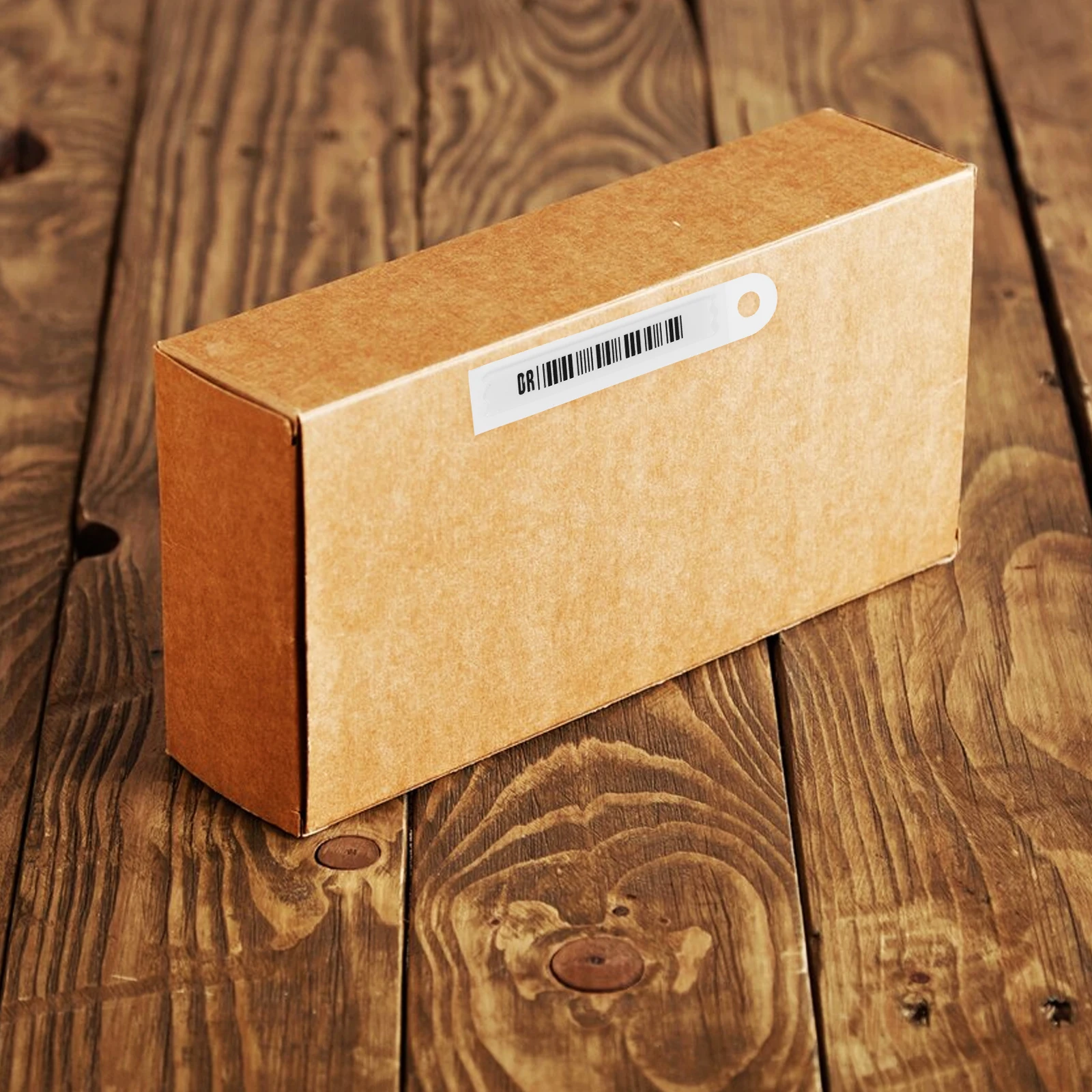 

100 Pcs Acoustomagnetic Anti-theft Label Stickers Labels with Hole Tamper Proof Tag