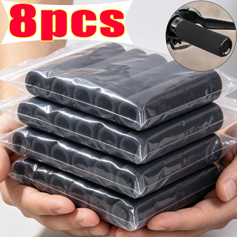 AliExpress NONE Non-slip Sponge Grip Covers motorcycle Handlebar Covers Bike Brake Clutch Lever Sponge Foam Grips Cover Motor Handle Grip 2-8pcs