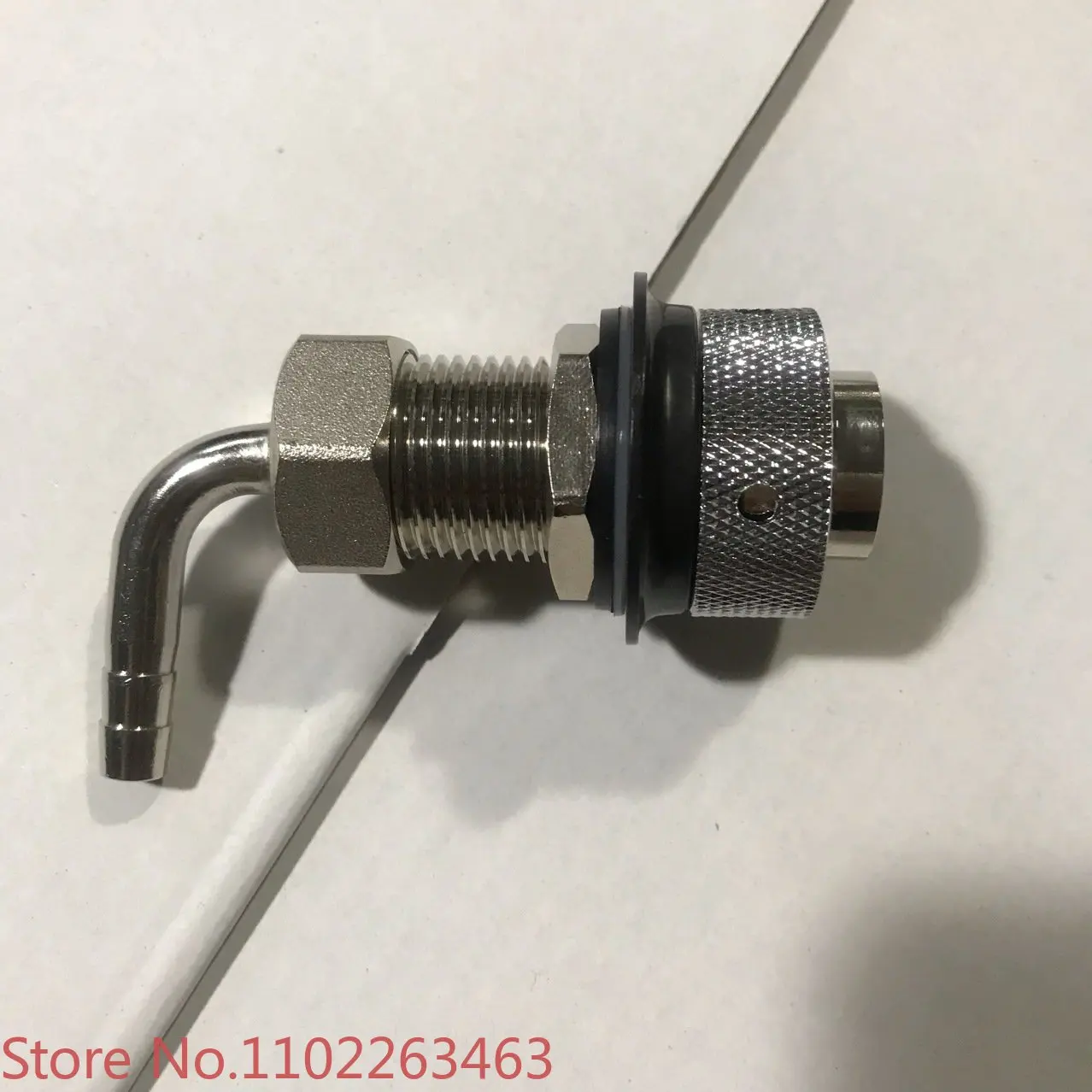 Brass adjustable faucet connecting 53.5mm draft beer machine equipment