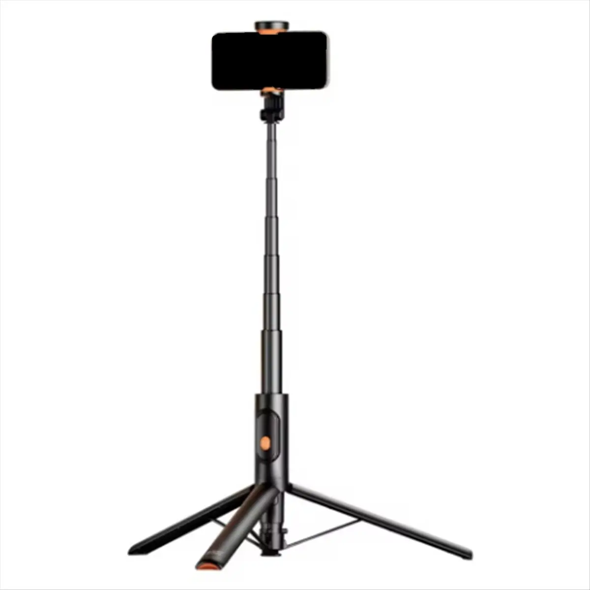 Top Sale Self-Popping Selfie Stick Tripod Portable Bluetooth Remote Control Selfie Sticks Handheld Sticks for Outdoor Travel