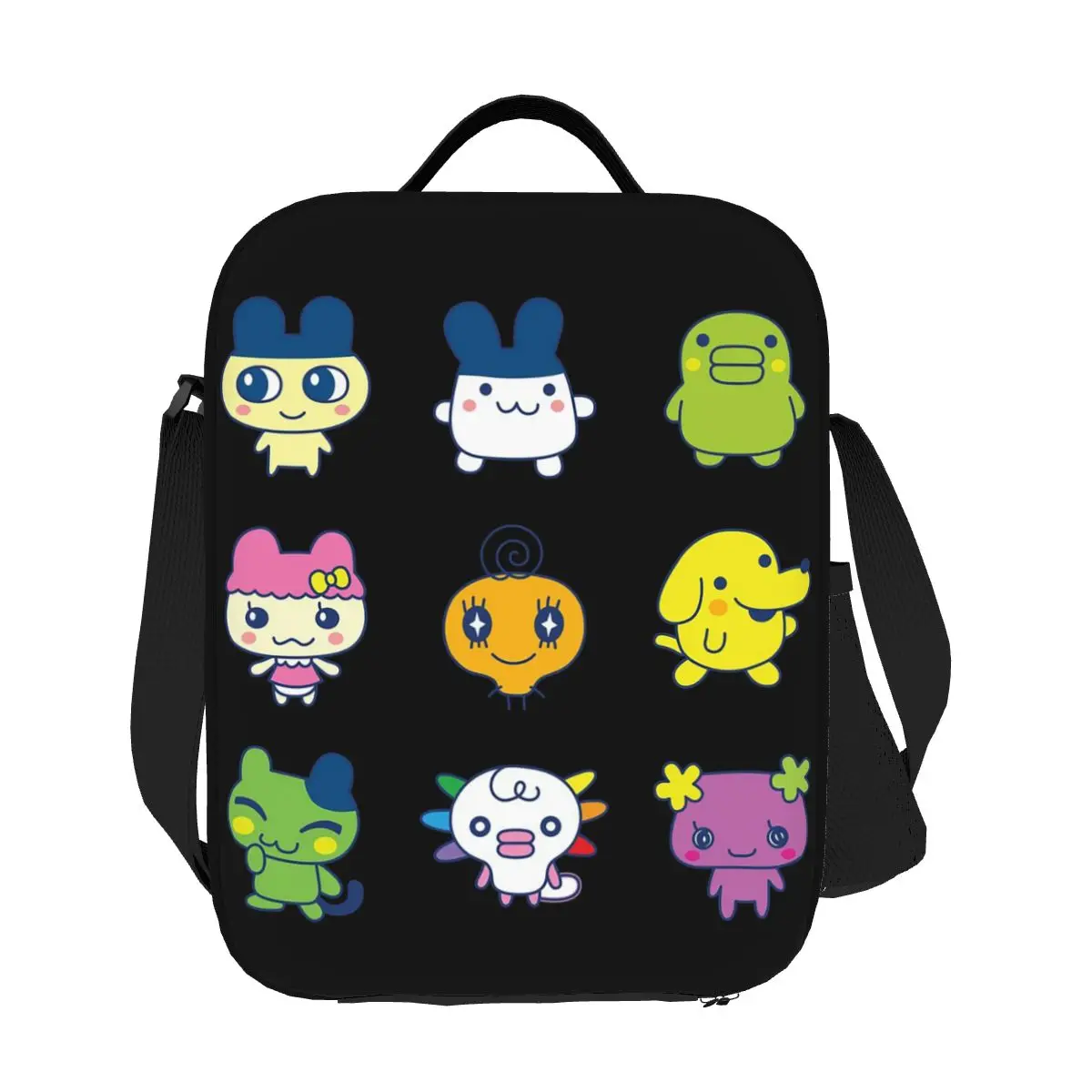 

Набор Тамагочи, большая изолированная сумка для обеда для женщин и детей, портативные коробки для еды, термосумка для обеда