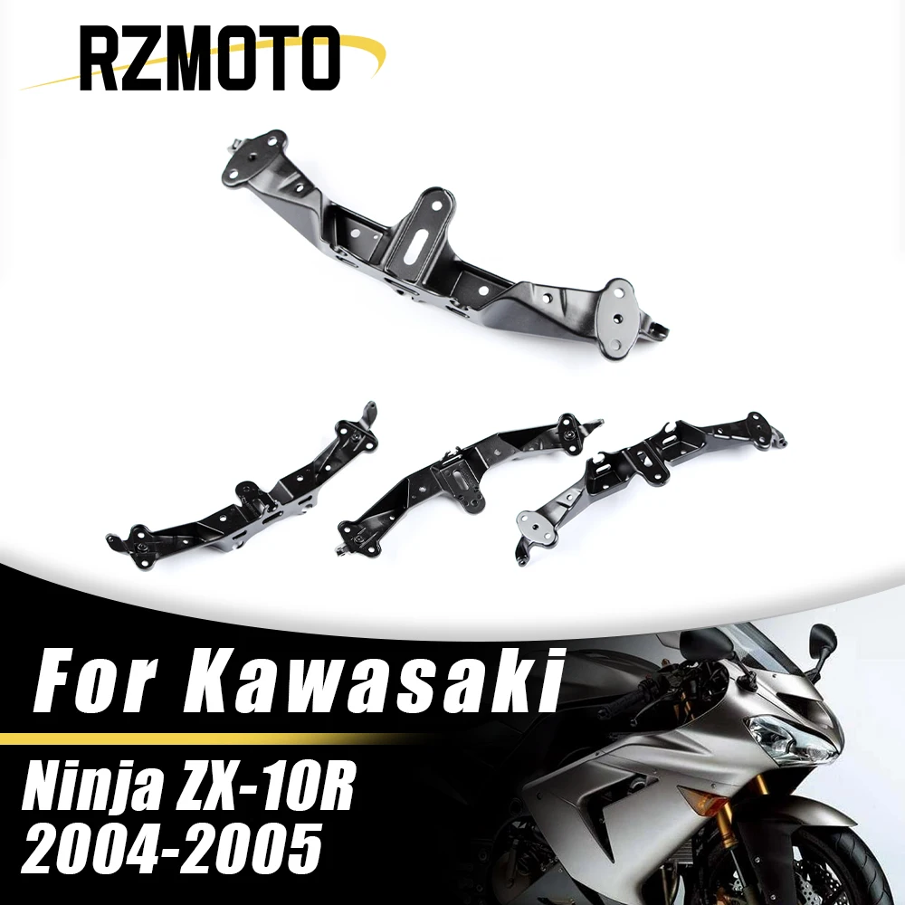 

Headlight Bracket Motorcycle Upper Stay For Kawasaki Ninja ZX-10R 2004-2005 motorcycle modified parts