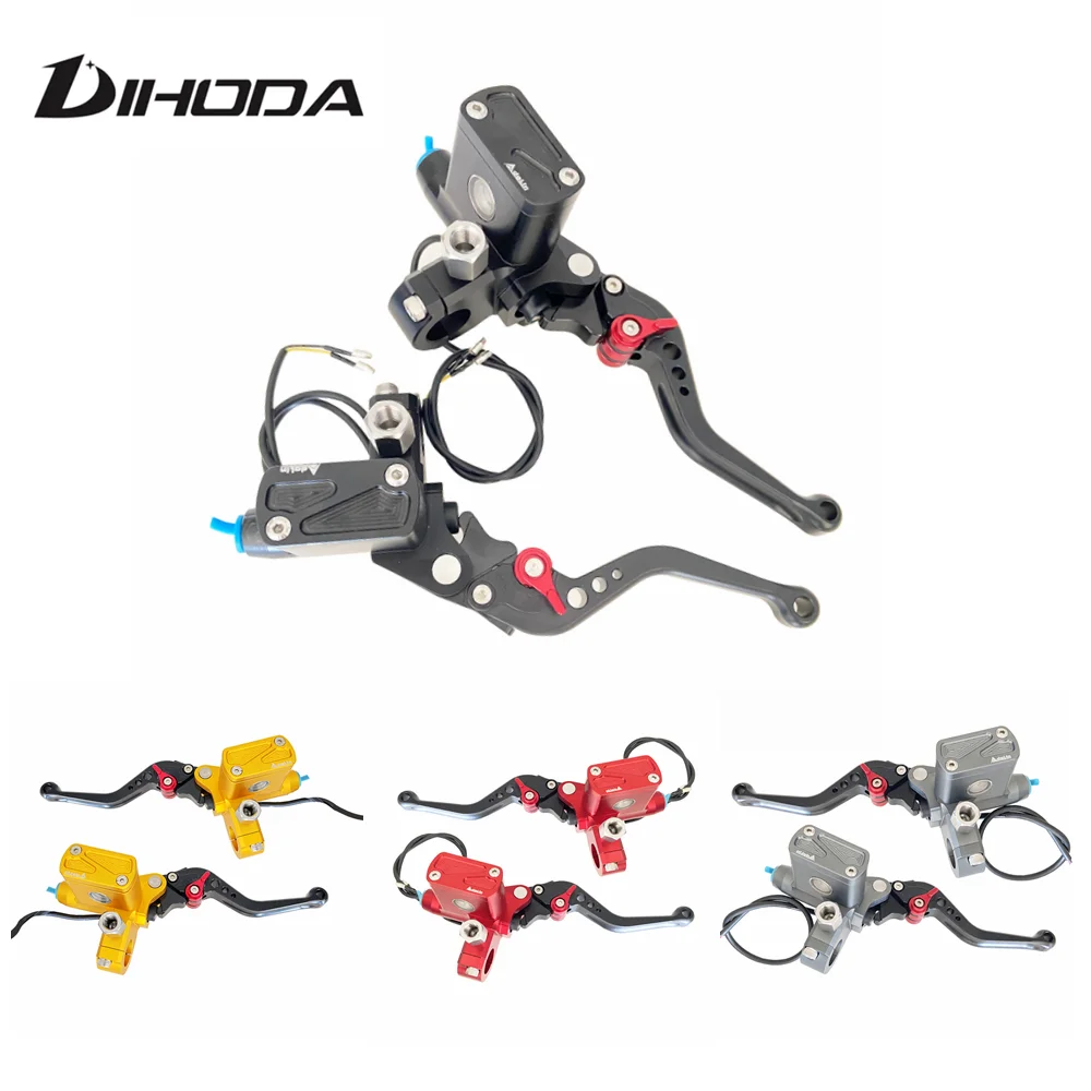 Universal motorbike 4 colors cnc Adelin PX6 motorcycle brake clutch pump master cylinder lever handle For Yamaha Kawasaki Suzuki