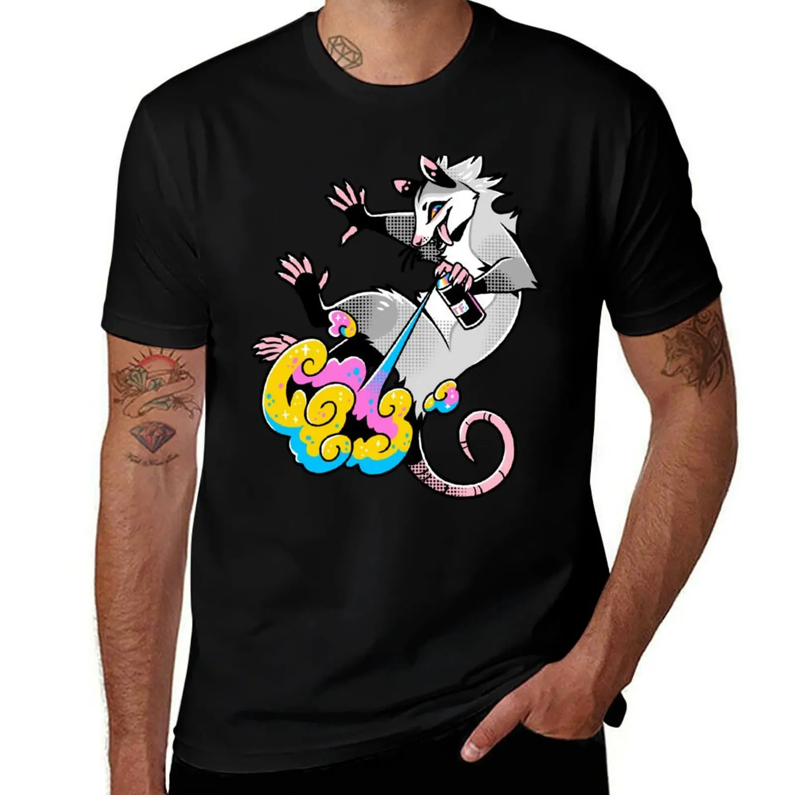 

- percent 100% cotton man 100 shirt life! shirt t Color shirts your personalised t T-Shirt for cotton t Possum