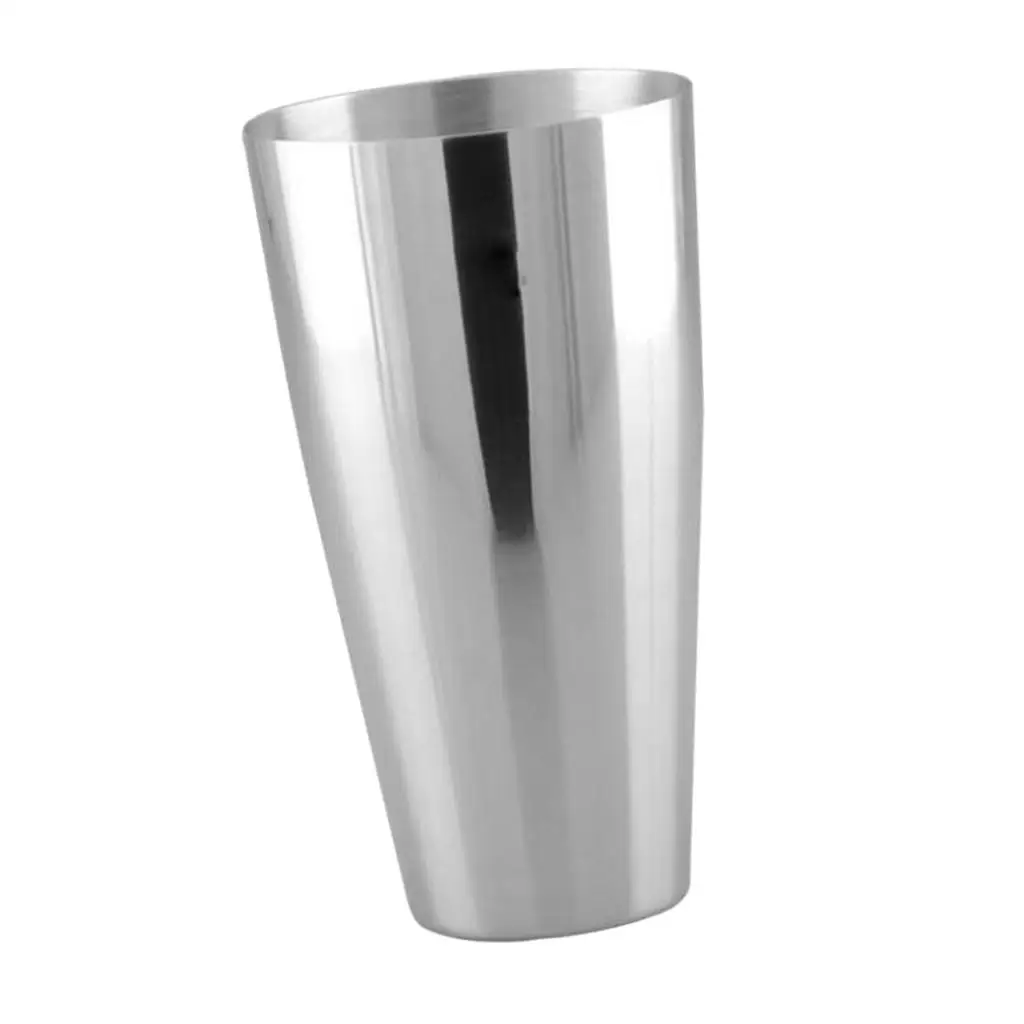 Boston Shaker Tin Stainless Steel Mixing Cup Mirror Finish Bar Drinks Mixer for Cocktail Bartender Party Supplies