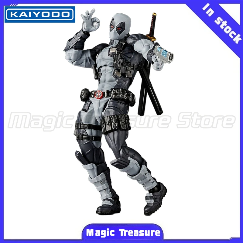 

Оригинальная фигурка KAIYODO Revoltech EVANGELION EVOLUTION EVA-03 Marvel DEADPOOL 2.5 X Special Forces Color Version