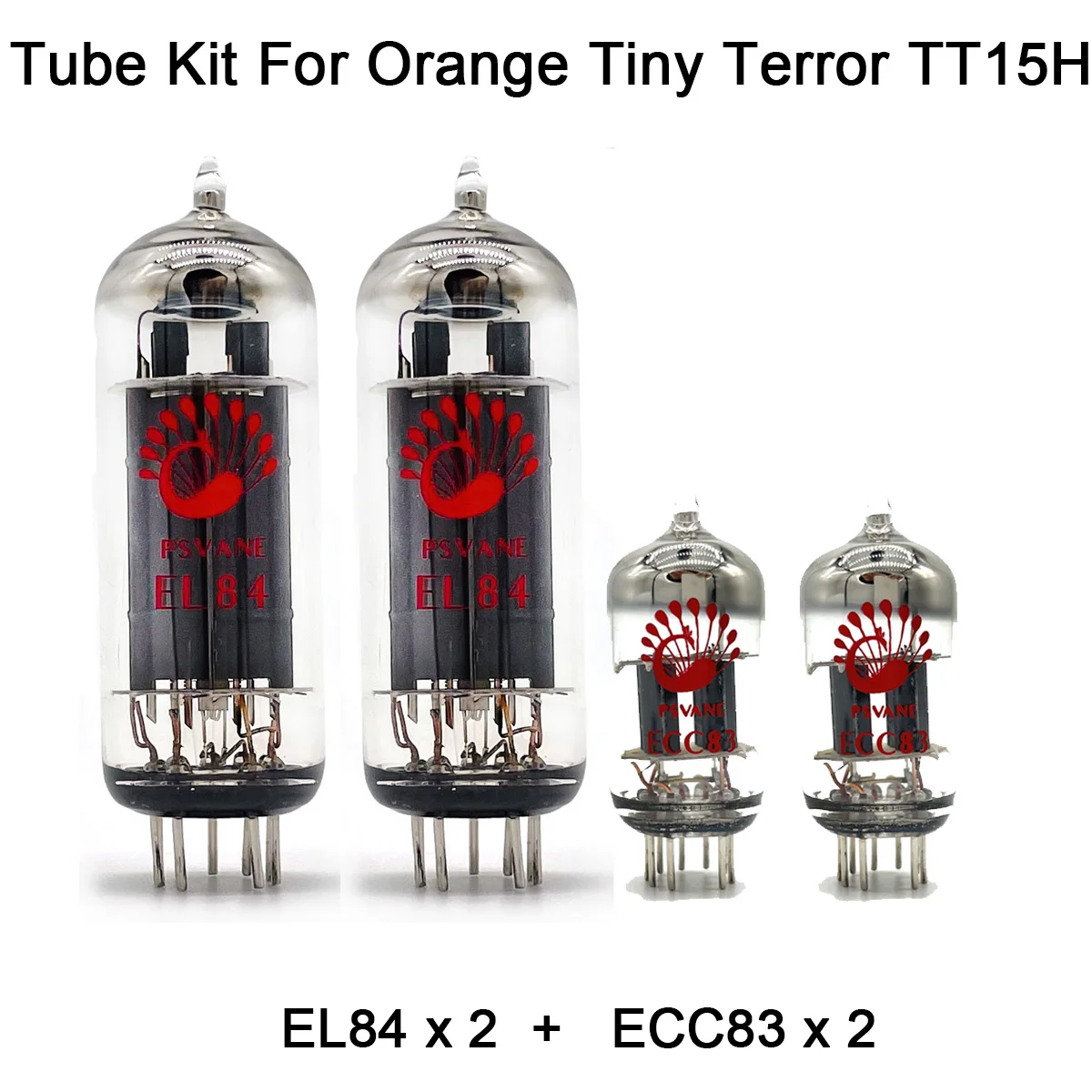 Valve Tube Kit For Orange Tiny Terror TT15H Amplifier Guitar Tube 2PCS EL84 1PC ECC83 Power Vacuum Tube Audio Guitar AMP Cabinet