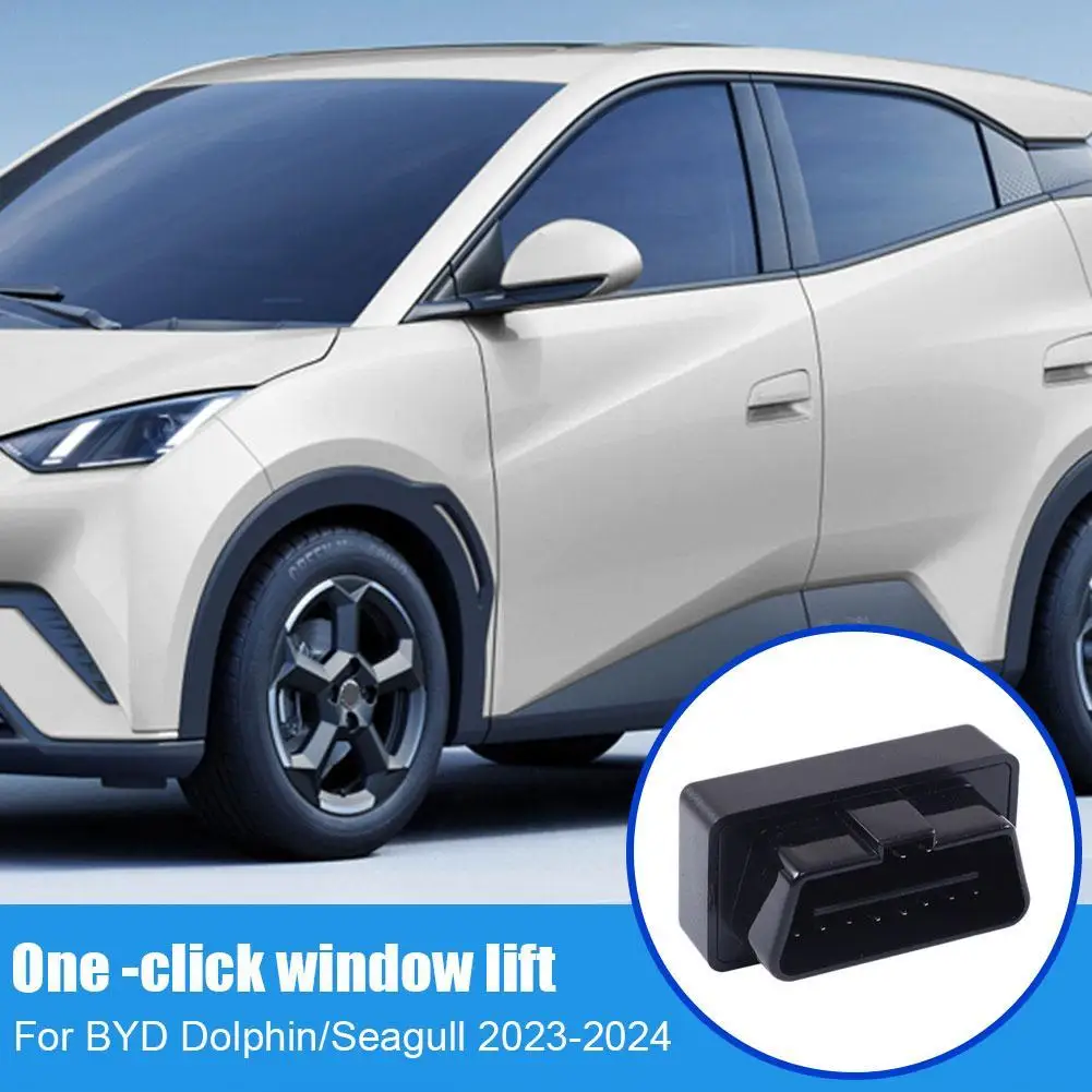 

Однокнопочный автоматический стеклоподъемник для BYD Seagull 2023-2024 OBD Автомобильный Автоматический стеклоподъемник аксессуары для модификации закрытия