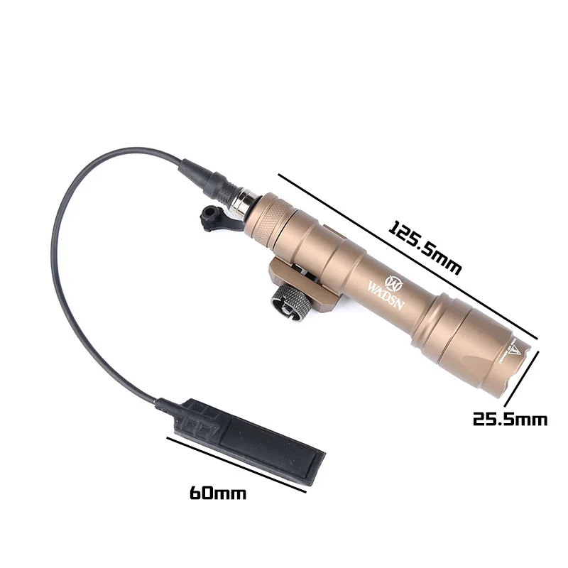 Tactical Sure WADSN Fire M300 M600C Gun Light Picatinny Rail Compatible Flashlight Scout Light Pistol And Rifle Illumination Too